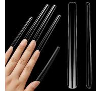 NOVO OVO Faux ongles carrés extra longs, super extrêmes, ongles carrés, 5XL, XXXXXL couverture complète, pour acrylique x 12 tailles