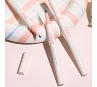 NOVO - Two Claw Eyeliner / Lower Eyelashes Pen - 2 Colours 01# Black - 0.6ml
