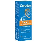 Novodex Cerudex 2En1 Anti Bouchon Spray 15 ml