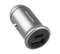 Novodio Chargeur allume-cigare USB-A/USB-C Mini Car Charger 60 W