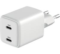 Novodio Chargeur secteur GaN 35 W 2 ports USB-C - blanc