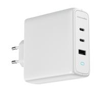 Novodio Chargeur secteur GaN USB-A / USB-C Power Delivery 140 W - coloris blanc