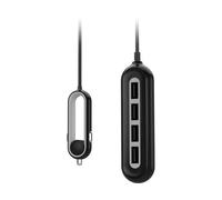 Novodio Chargeur USB allume-cigare 4 ports USB 2,4A