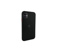 Novodio - Coque iPhone 11 - Noir translucide/Rouge