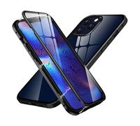 Novodio Coque magnétique intégrale pour iPhone 12 Pro Max - Noir/Transparent