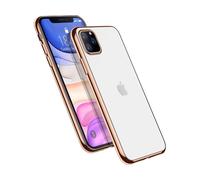 Novodio Coque pour iPhone 11 Pro Max - Transparent / Or