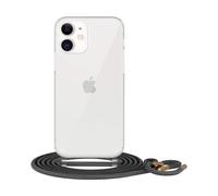 Novodio Coque pour iPhone 12 Mini avec bandoulière - Transparent
