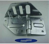 NOVOFERM 36004-002 support roulette charniC(re droite porte basculante ISO 20 45