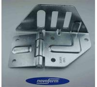 NOVOFERM 36004-003 support roulette charniere gauche porte basculante ISO 20 45