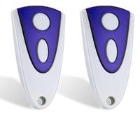 Novoferm Émetteur manuel de rechange pour Novotron 502 MIX43-2, télécommande d'ouverture de porte de garage 433,92 MHz, compatible avec Novoferm Novotron 512 et Tormatic - 2 canaux (1 pièce)