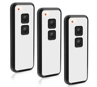 Novoferm Lot de 3 émetteurs portatifs 433,92 MHz pour porte de garage Novotron 522, 524, 502 MAX43-2, 512 Mix 43-2, 2 canaux