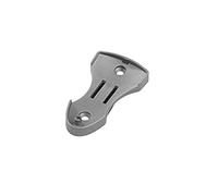 Novoferm TM02022931332 Support mural HS (pour émetteur portatif de porte de garage Mini Novotron 502/504, support avec clip pare-soleil) Gris