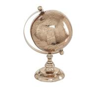 Novogratz Globe en aluminium, 15,2 x 15,2 x 25,4 cm, or rose