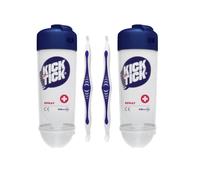 Novokill Kick The Tick Kit 2x | Spray Givrant & Pince à Tique | Crochet Facile à Risque Réduit | 2x 9ml Produit Chiens et Humains