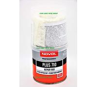 Novol Professional - Novol Professional Boîte de Fibre de Verre + Tapis + Garnissage Polyester Résine Durcisseur kit de réparation pour Auto