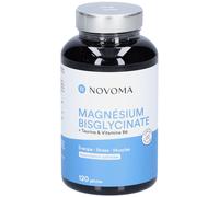 NOVOMA MAGNESIUM BISGLYCINATE 120 CAPSULES - 02/2026