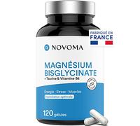 NOVOMA MAGNESIUM BISGLYCINATE 120 CAPSULES - 02/2026