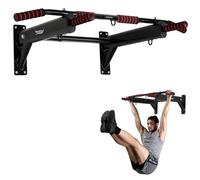 Novonova Barre de Traction Murale, Barre Traction Murale avec Poignée en Mousse Antidérapante, Barre de Tractions Domicile, Multi-Grip Pull Up Bar&Barre a Traction en Acier, Charge 250KG