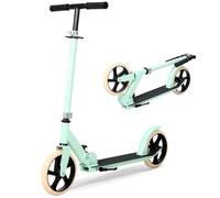 Novonova Trottinette Ado Pliable, Trottinette Adolescent avec Guidon Hauteur Ajustable 3 Niveaux, Trotinette Enfant Grande Roue 200MM Résistant, Trotinette Enfant/Ado 9-14Ans 125-175CM Charge 100KG