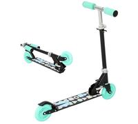 Novonova Trottinette Enfant 4-6 Ans Pliable, Trottinette Adolescent avec Guidon Réglable en Hauteur 3 Niveaux, Trotinettes Grande Roues et Poignée Antidérapant, Trotinette Ado/Enfant 95-130CM, 50KG