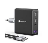 NOVOO 140W USB C Charger 4 Ports Charger Rapid avec 1 Câbles 240W