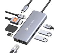 NOVOO Adaptateur USB C Hub R8C PRO USB C