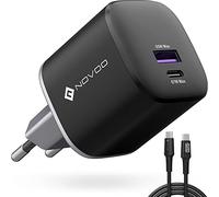 NOVOO Chargeur USB C Rapide 67W avec 1 Câbles 100W | 67W USB C +65W USB A,Chargeur Rapide Compatible avec iPhone 14 Macbook Pro Air iPad Pro Galaxy S23 Steam Deck