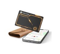 NOVOO Item Location Air Tag 1.6mm Slim 6 Years Plotter Card Compatible with App Locate (iOS Only), Bluetooth Tracker for Wallet, Luggage Tag, Passport-BL