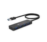 NOVOO USB C Hub, 4 Ports USB 2.0 SD Data Splitter, Simple and Pratique Port USB Adapter for PS5/Mac Pro/Macbook Air/Dell XPS/Notebook PC/Flash Drive/Mobile HDD and More