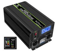 NOVOPAL Convertisseur Pur Sinus 4000W Onduleur Convertisseur 12V 220V 230V avec télécommande et Dual AC Prises et écran LCD,pour Voiture, Caravane, Bateau, Camping, Voyage