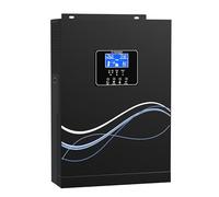 NOVOPAL Onduleur Hybride 3500 W 24 V CC vers 220 V/230 V AC Off Grid Pur sinusoïdal avec régulateur de Charge MPPT 100 A MPPT Maximum PV 500 V CC - Fonctionne avec Batteries Plomb-Acide 24 V et