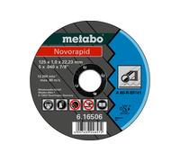 METABO Disque à tronçonner Novorapid 125x1,0x22,23 616506000