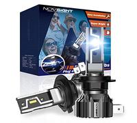 NOVSIGHT Ampoule H7 LED Voiture, 12000LM 6500K Blanche Puissante 50W 300% Luminosité Lampes de Phares Remplacement pour Kit de Conversion Halogène Auto Moto