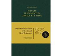 Novum Testamentum Graece Et Latine