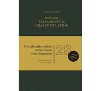 Collectif (auteur) – Novum Testamentum Graece et Latine (Nestle‑Aland) – Deutsche Bibelgesellschaft