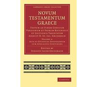 Novum Testamentum Graece - Volume 2
