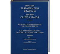 Novum Testamentum Graecum: The Gospel According to Matthew, Accompanying Materials