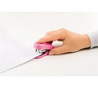 Novus® 020-1910 Mini agrafeuse + agrafes 12 feuilles rose