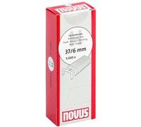 Novus 042-0535 Typ H N°37/6 Agrafes en fil fin, Argent, Set de 5000 Pièces G