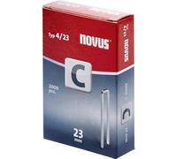 Agrafes à dos fin Novus C4/23 2000 Pces C97002