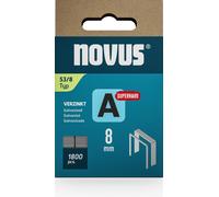 novus 042-0775 1.800 novus Tackerklammern 53/8 Feindraht hart 8 mm