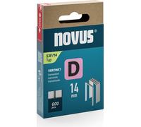 novus 042-0792 800 novus Tackerklammern 53F/14 Flachdraht 14 mm