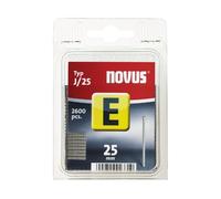 Novus 044-0086 Carton de 2600 Clous J/25 mm Rouge