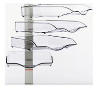 Novus® 720+4002+000 Bac à documents NOVUS CopySwinger IV gris clair Kit de bacs, B4, 4 pièces, plastique, M