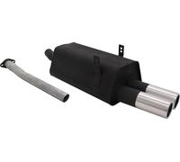 Novus acier sport Silencieux arrière 2x76 rond BMW E36 3/B 3/C 320i 323i