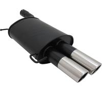 Novus acier sport Silencieux BMW E60 2x76 rond en acier inoxydable
