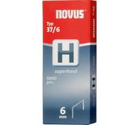 NOVUS Agrafe H 37 6MM 5000 pièces EXTRA DURE