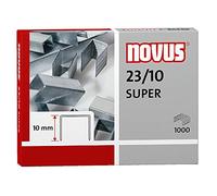 Agrafes - NOVUS - 23/10 SUPER - Acier - Pack de 1000 - Galvanisées
