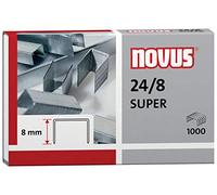 Pelltech Agrafes Novus Office 040-0038 Type 24/8 — 1 000 pcs — Capacité 50 feuilles (80 g/m²)