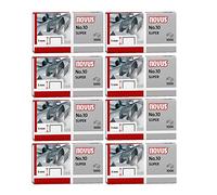 Novus Agrafes pour le bureau Agrafeuse 24/6DIN Super, 24/6, fil d'acier galvanisé Nr. 10